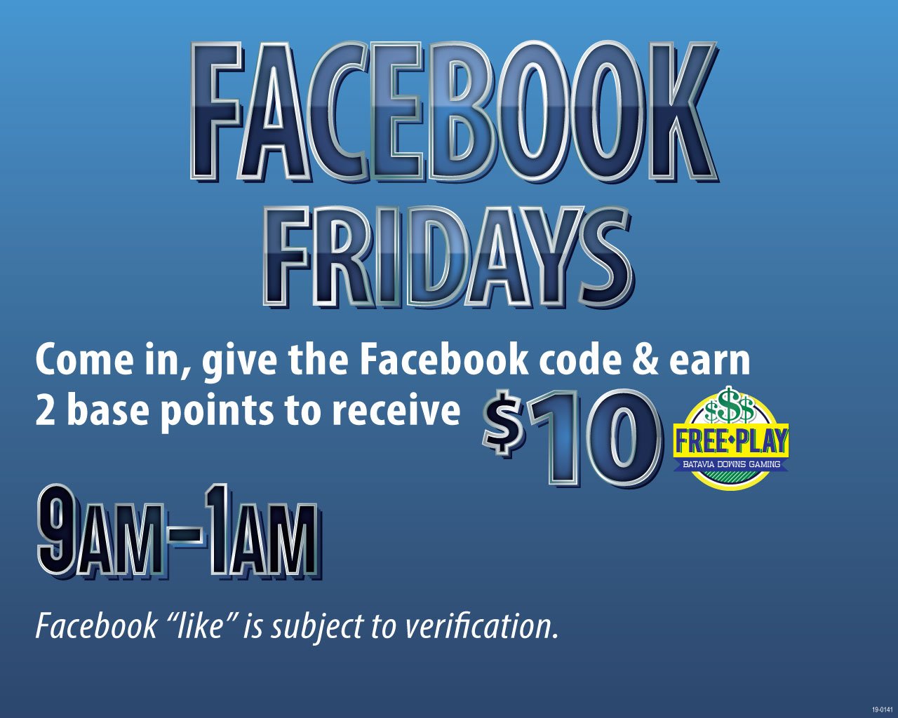 Batavia Downs Gaming on Twitter "FacebookFriday "Like" Batavia Downs