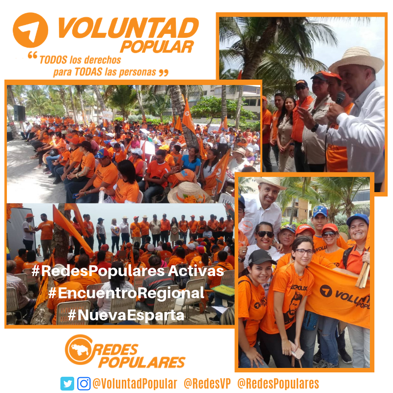 RedesVP's tweet photo. Activistas naranjas de @VoluntadPopular #NuevaEsparta ratificaron su compromiso de lucha por el rescate de la #Libertad y la #Democracia durante el Encuentro Regional de #RedesPopulares 2019 en el que gritaron al mundo y al país que #LaMejorVzla es posible #VamosAGanar #FuerzaYFe https://t.co/7VrSeezezZ