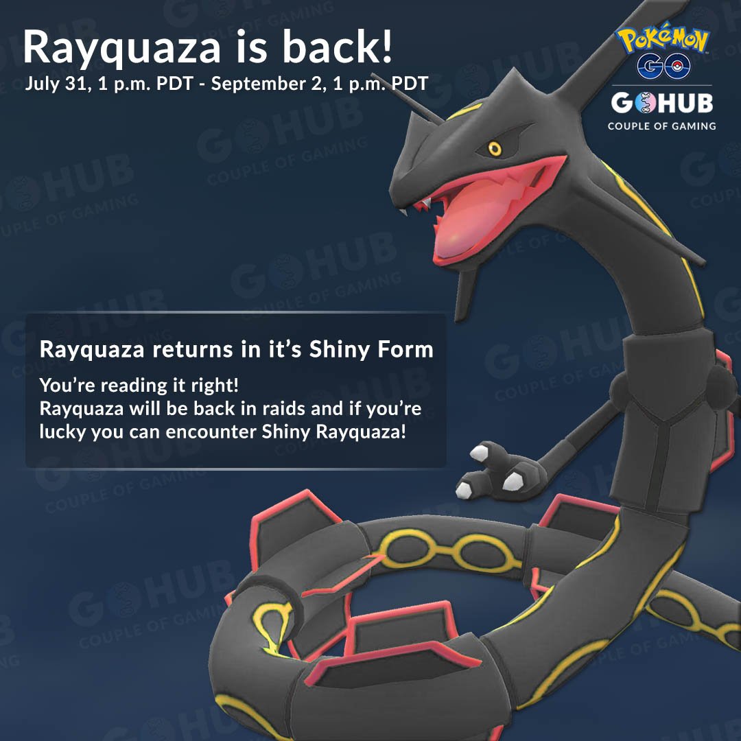 The one about shiny Rayquaza and event fatigue, Pokémon GO Hub