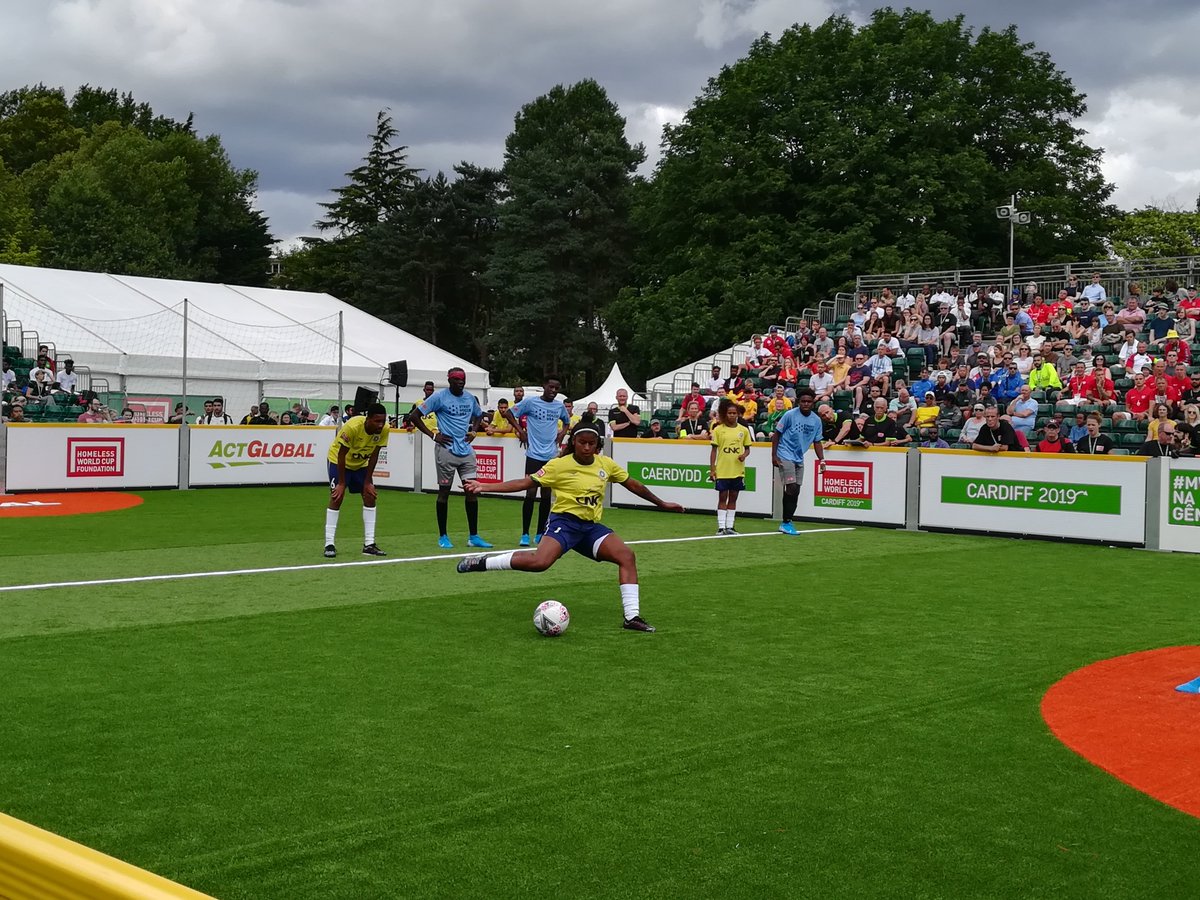 PlayerData's tweet image. And that&apos;s a wrap! We&apos;re gutted that our time in Cardiff at @homelesswrldcup is over but a huge thank you to everyone involved and good luck for the rest of the tournament! #Cardiff2019HWC #MoreThanAGame #playerdata
