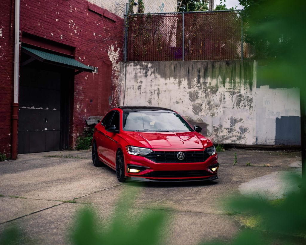 ECS Tuning MK7 Jetta Carbon Fiber Front Lip Spoiler