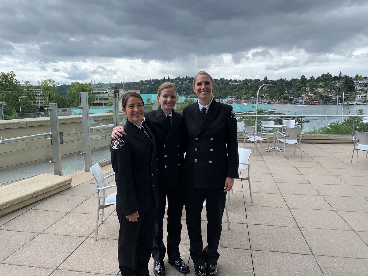 Congratulations Naomi, Rachel and Teri on your graduation this month from the uwpmt.org Paramedic Training Program! Pictured here with KCM1 Chief Keith Keller.