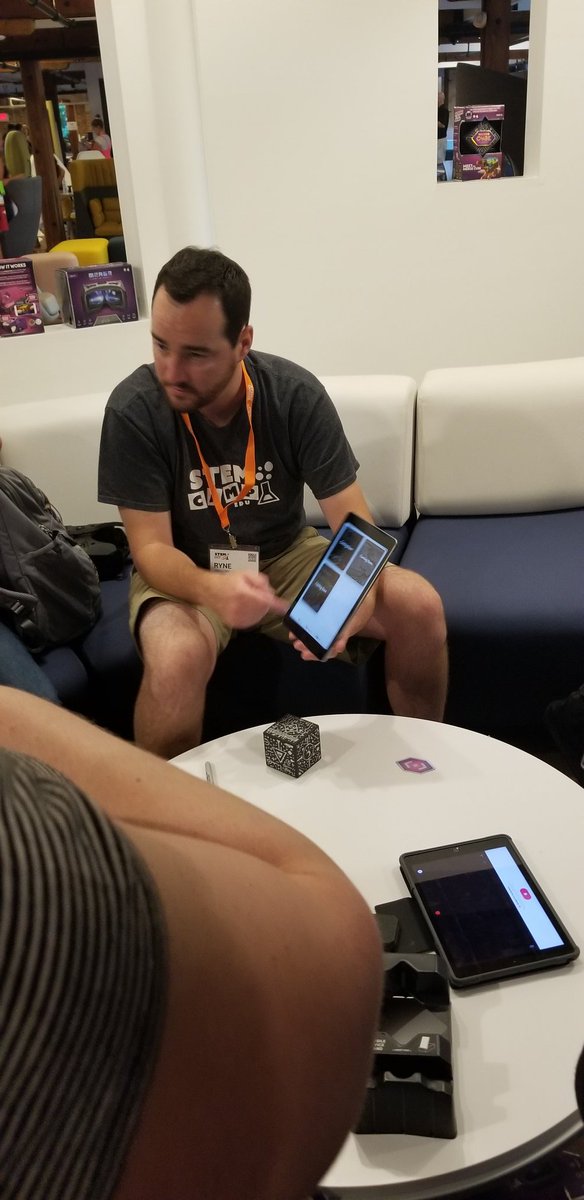 Loved @mergeve and all of the awesome applications to the classroom! #STEMCampEDU