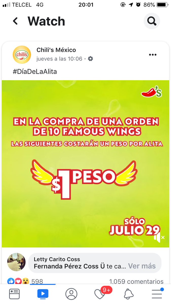 FerCoss's tweet image. Aguas! Es por persona y eso no lo dice el anuncio, así ya no es promoción. Límite de 20 alitas por persona. @Profeco @Profeco tache para @CHILISMEXICO