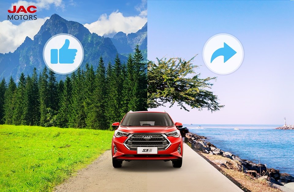 jacmotorsglobal's tweet photo. What’s your perfect road trip with the #S3? “Like” for a trip to the mountains. “Share” for a drive along the coast.
#EasyDriving #JourneyAnywhere #JACMotors https://t.co/8eg3rpYJgq