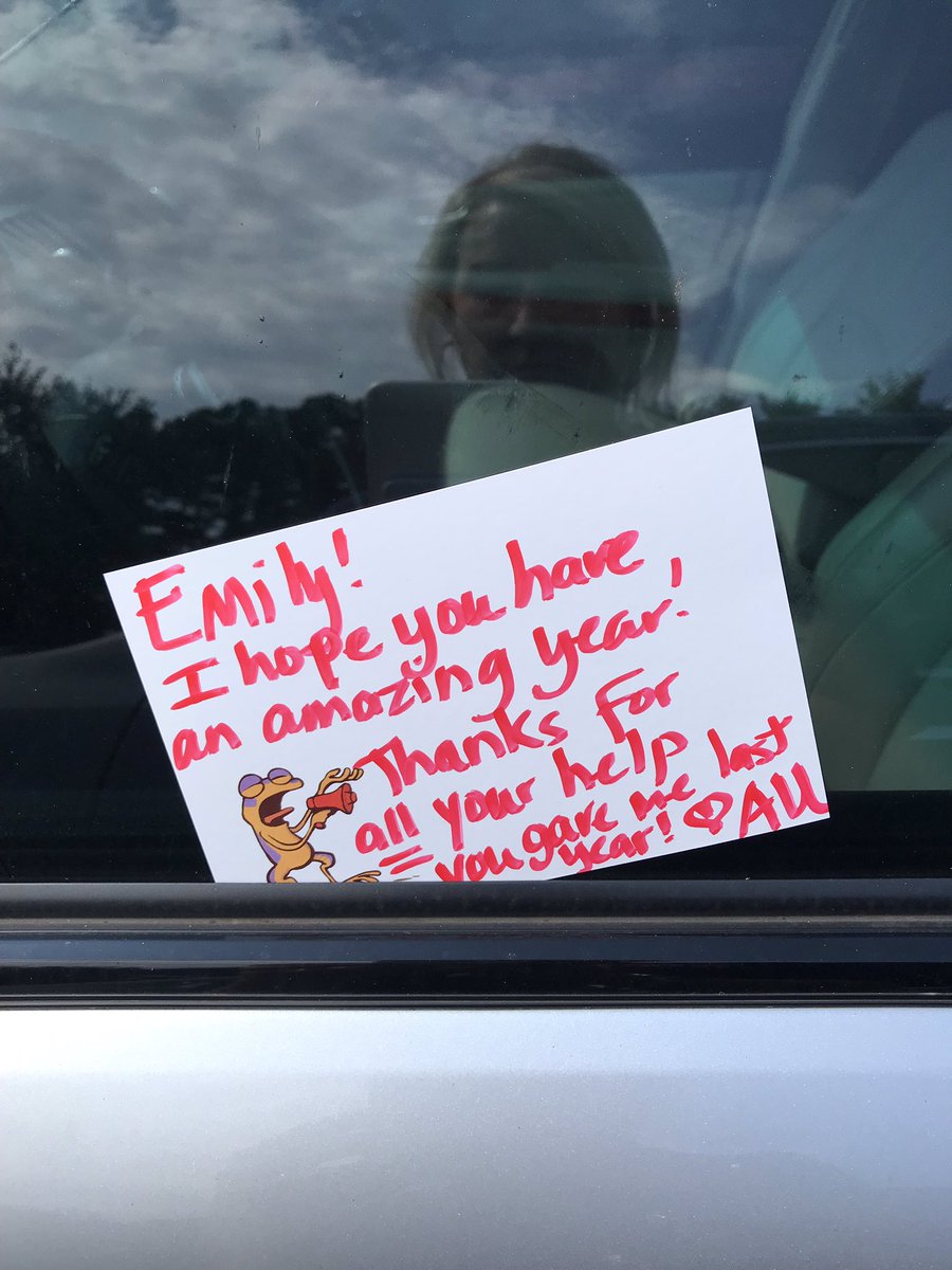 Notes of gratitude!#HappyatBSI <a href="/PrincipalDrK/">Kelly Luscre</a>