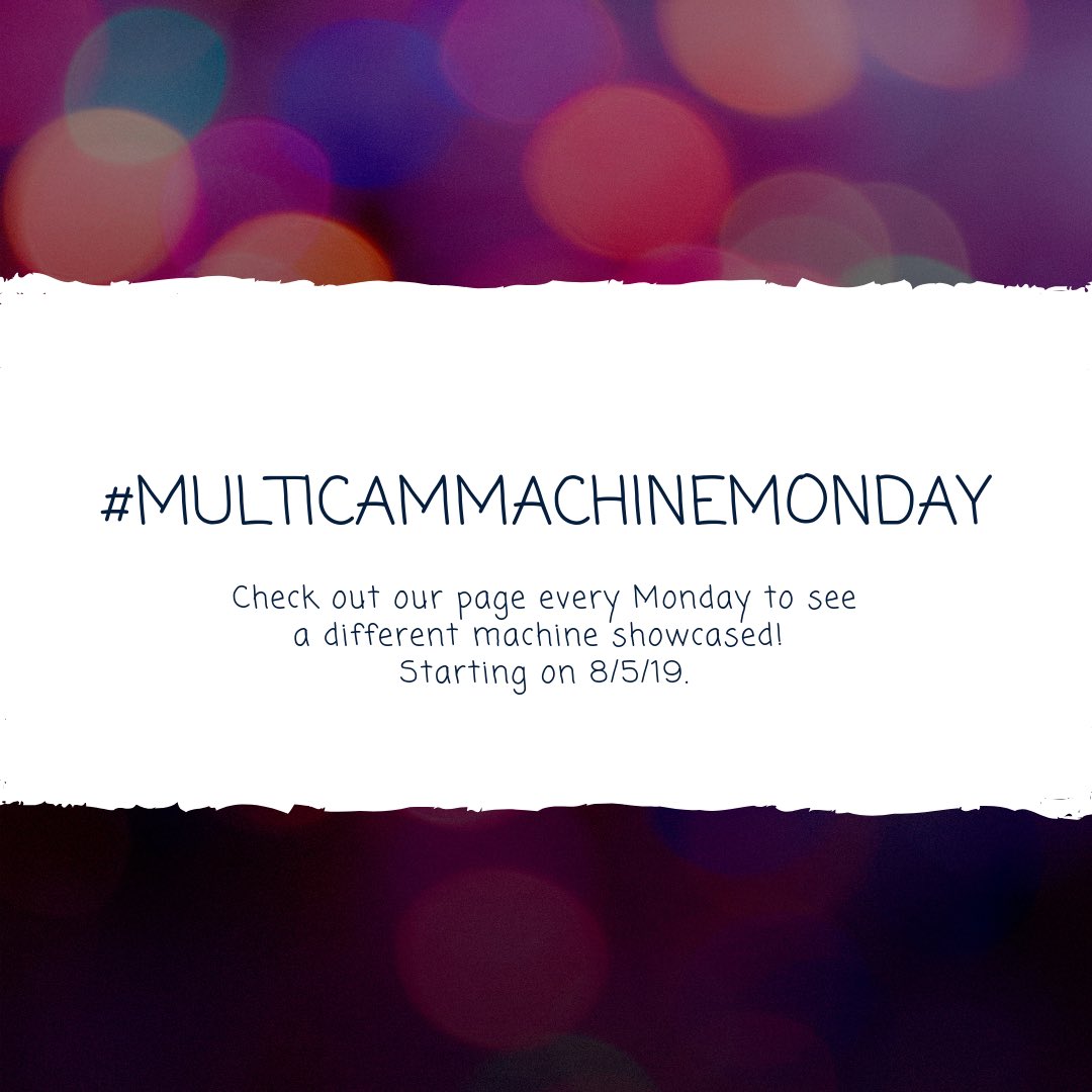 multicameast's tweet photo. Check out our Instagram page next Monday to see which machine we showcase first! 👏🏻👍🏻 https://t.co/GBh7bON87j