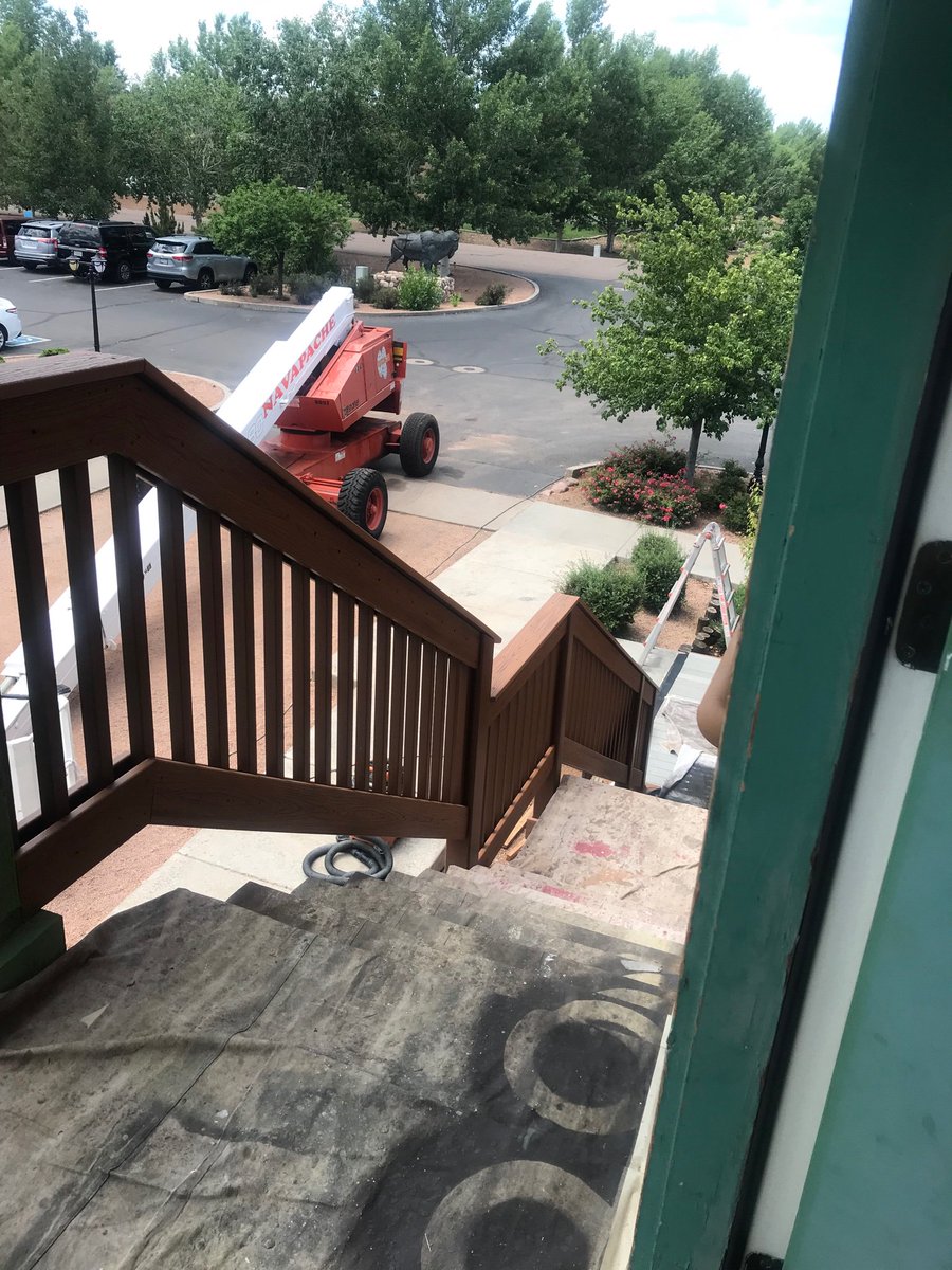 NinaSunshine's tweet photo. .@wyndestinations Was just told by a corporate customer service rep to not let the construction of my rental unit ruin my vacation. Unacceptable https://t.co/ArrHErPUJA