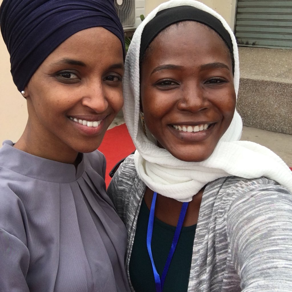 innamari3's tweet photo. I met @IlhanMN not in Minnesota, but in Accra, Ghana, and she was down to earth. Thanks for your kind heart love and continuous fight for humanity, no matter the color of one’s skin, nationality and continent. Welcome home @Ilhan. Africa loves you. https://t.co/9HgMPPLM1C