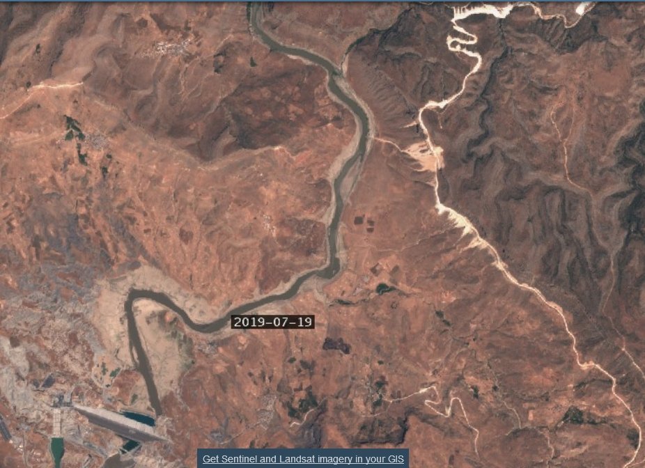 hdp_wan's tweet photo. Mezopotamya uygarlığının 12 000 yıllık mirası #Hasankeyf'i yok edecek Ilısu Barajı'nda su tutulmasına başlandı.
19-24 Temmuz arası uydu görüntüleri başlayan yıkımı gösteriyor. 
Tarih sizleri uygarlıkları yok eden barbarlar olarak yazacaktır emin olun. 
Bu utanç hepimizin
@HDPElih https://t.co/8rTJXxdSvj