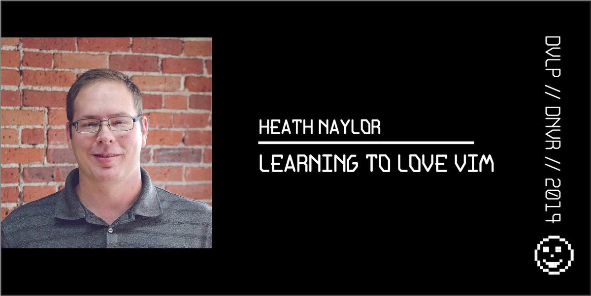 #SpeakerSpotlight for Develop Denver 2019: Heath Naylor, Developer at @bythepixel, presents 'Learning to love Vim'. Tickets available at buff.ly/2SrppUl 
#Denver #tech #Developer #vim #texteditors #Workflow #education #code #DeveloperTools #softwaredevelopment