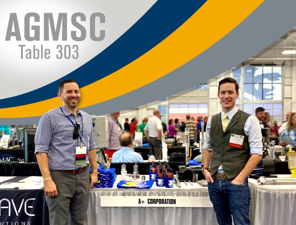 samplingexperts's tweet photo. Our CEO, Justin Harvey joined @vargrave, at the AGMSC in PA is week. 
Visit table 303 for the latest #samplingsolutions &amp; swag! A+ presentations:
• WED. Hands-on: A+ Genie Sampling Conditioning Components
• THURS. Paper - Current Industry Topics: Sampling Non-traditional Gas https://t.co/J6roEPBVDb