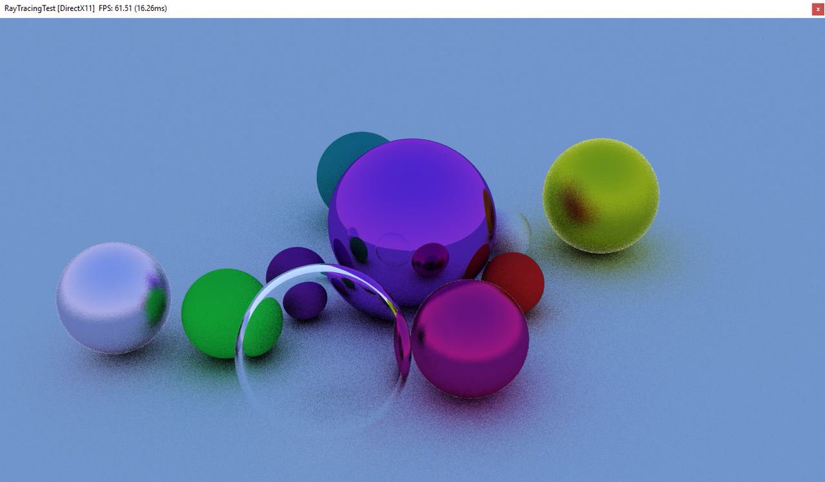 jcant0n's tweet image. I just published the source code of the compute shader raytracing test using the low level API of #WaveEngine 3.0, based on .@Peter_shirley &apos;s book. #gamedev github.com/jcant0n/Comput…