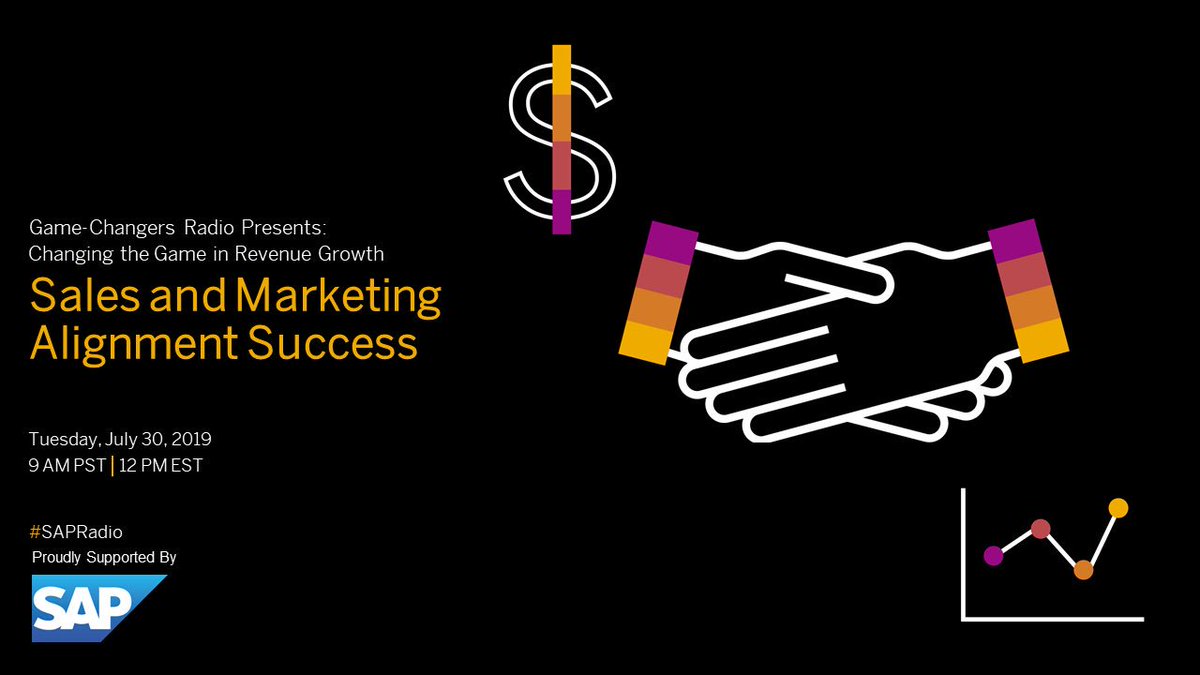 Need tips on sales and marketing alignment for your team? Learn how to successfully grow your B2B revenue using a one team approach on #SAPRadio <a href="/SAP/">SAP</a> <a href="/nessajbaker/">Vanessa Baker</a> <a href="/agsteane/">Andrew Steane</a> <a href="/levin411/">Robert Levin</a>.