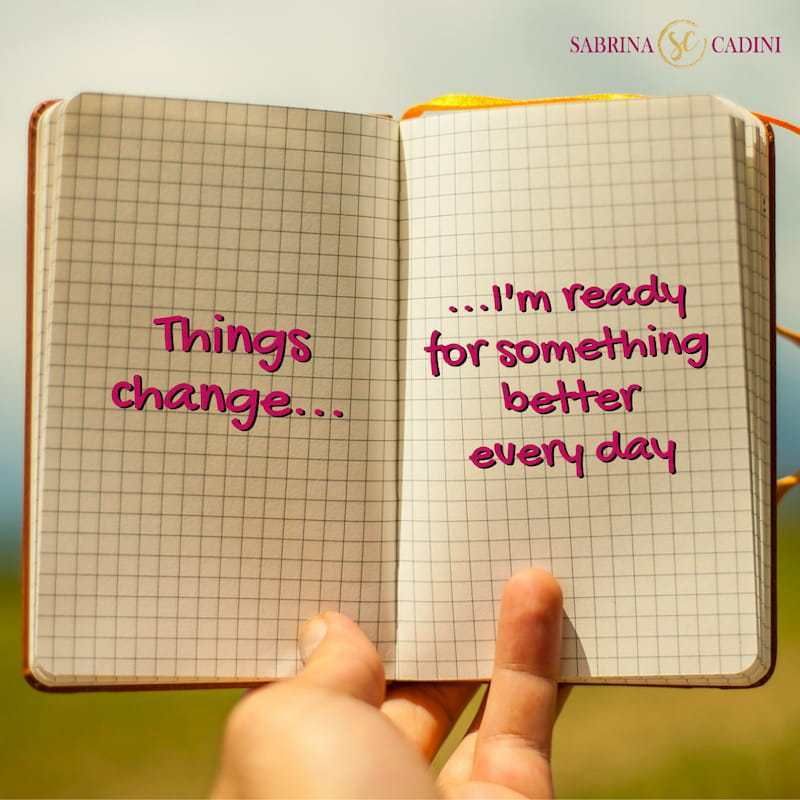 SabrinaCadini's tweet photo. Things change...I'm ready for something better every day https://t.co/ReyOGVRJEq #LifeWorkBalance #MondayMovesMe https://t.co/jPK8EEfn0s