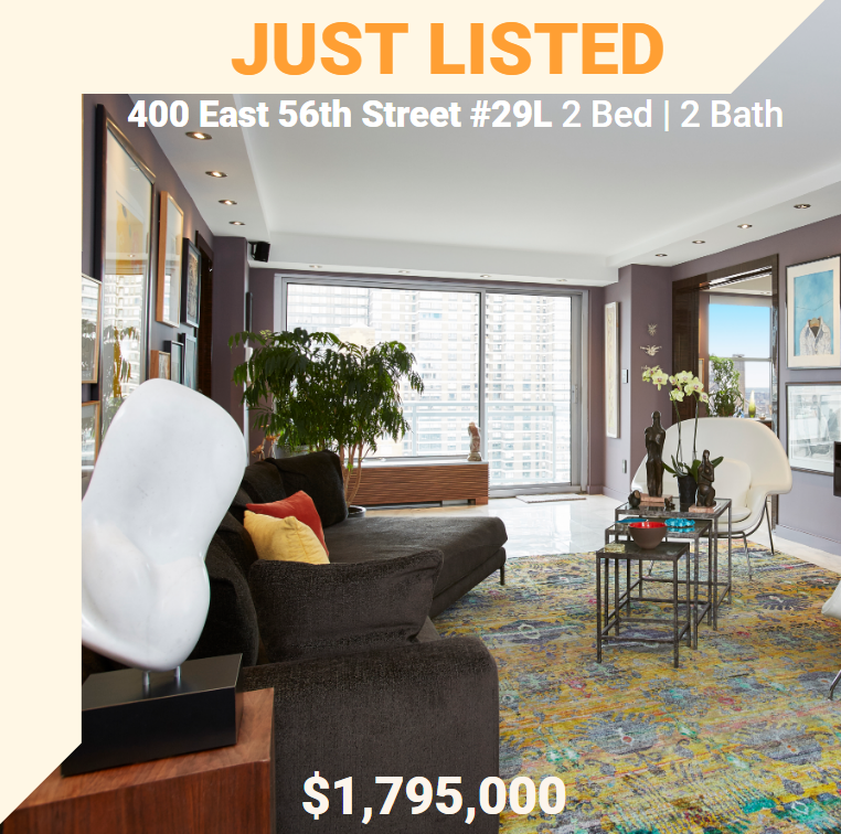 ClaymanBray's tweet photo. WORLD CLASS CUSTOM DESIGN, EXQUISITE KITCHEN, AND PRIVATE TERRACE IN THIS REMARKABLE HIGH FLOOR HOME!
400 East 56th Street # 29L | #Listed at $1,795,000
For More Details: https://t.co/FwlPVoMeau https://t.co/Lr6yeZuC3u