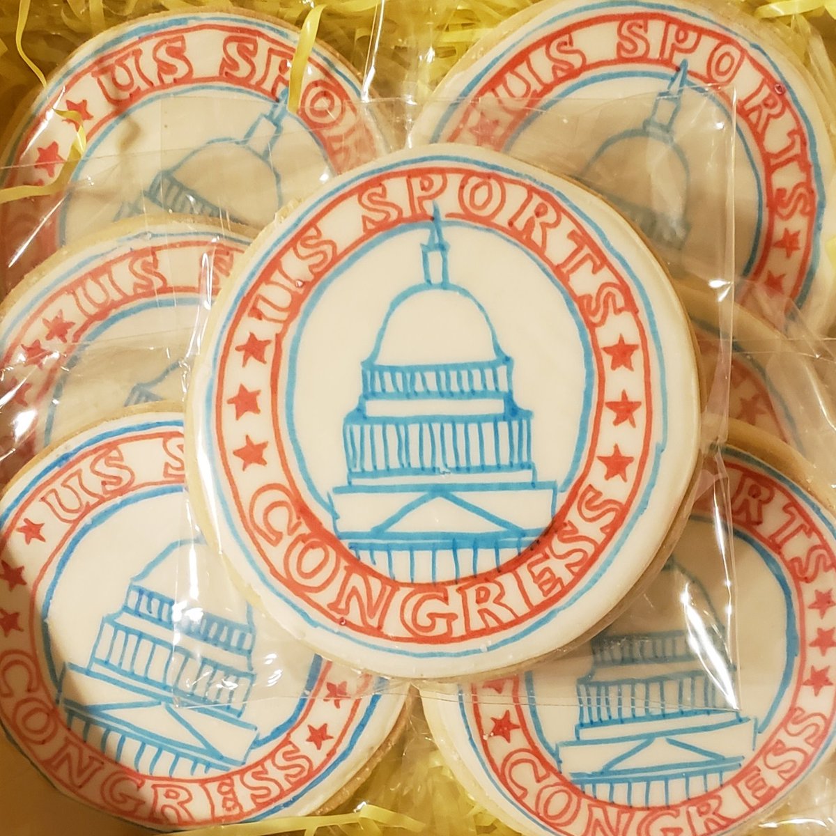 lmengsol's tweet photo. Treats arrived today from Windmill Creek Cookies. We're delivering them to our appointments over the next few days. #ussc2019 https://t.co/8k6LMD7dyv