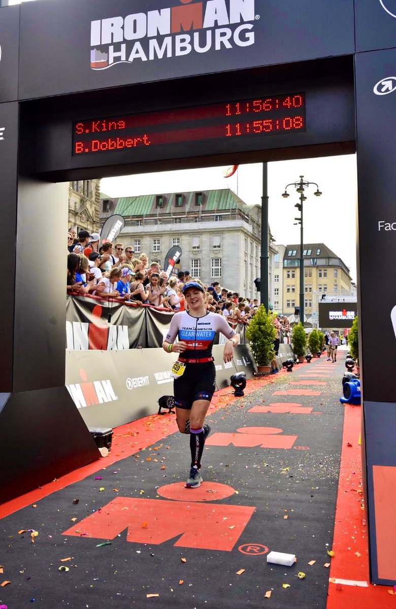 11.56 @ #ironmanhamburg - PB in all three disciplines and 11th in AG. Brutal conditions in the heat, but couldn’t be happier with the overall result. A solid building block for next season! @JamesonCoaching @AaronsLegal @Rawson_D #bringiton #workhard #dreambig #swimbikerun