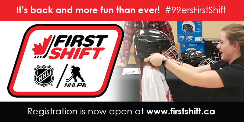 brantfordminor's tweet photo. No Equipment? No Experience? No Problem. For children between the ages of 6 – 10, the NHL/NHLPA First Shift could be the hockey program for you! To learn more, visit https://t.co/MOsXjKIJbf #FirstShiftHockey #99ersFirstShift https://t.co/FFHICRKHb0