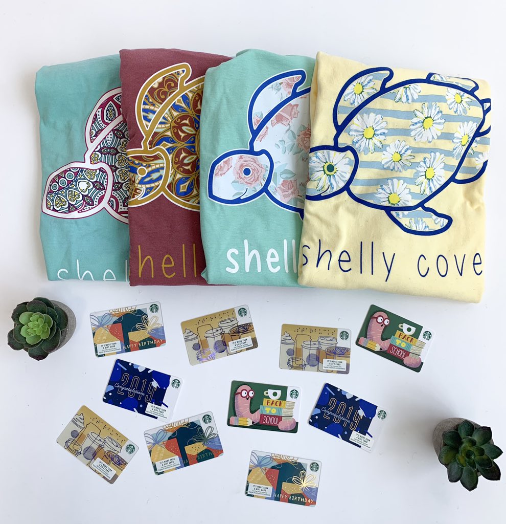 GIVEAWAY!! 🎉 To celebrate our 4th anniversary sale, we’re giving away $100 in Starbucks gift cards to 1 lucky winner 😍💕

1️⃣ Follow and RT
2️⃣ Check out our anniversary sale below ✌️
3️⃣ Check in tomorrow to see if you won! 

Good luck!
shellycove.com/collections/sh…