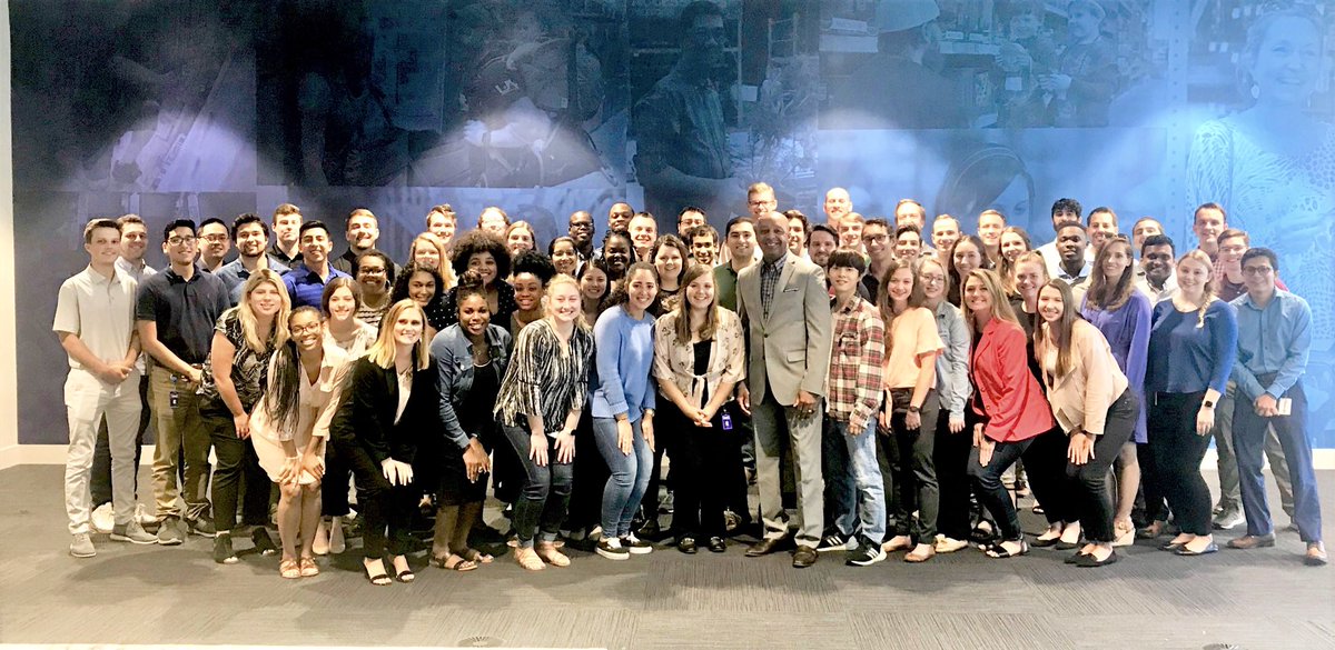 MarvinREllison's tweet photo. Great town hall with our Summer Interns. Very impressed with the young men and women who joined us this summer! https://t.co/znktg9LjbH