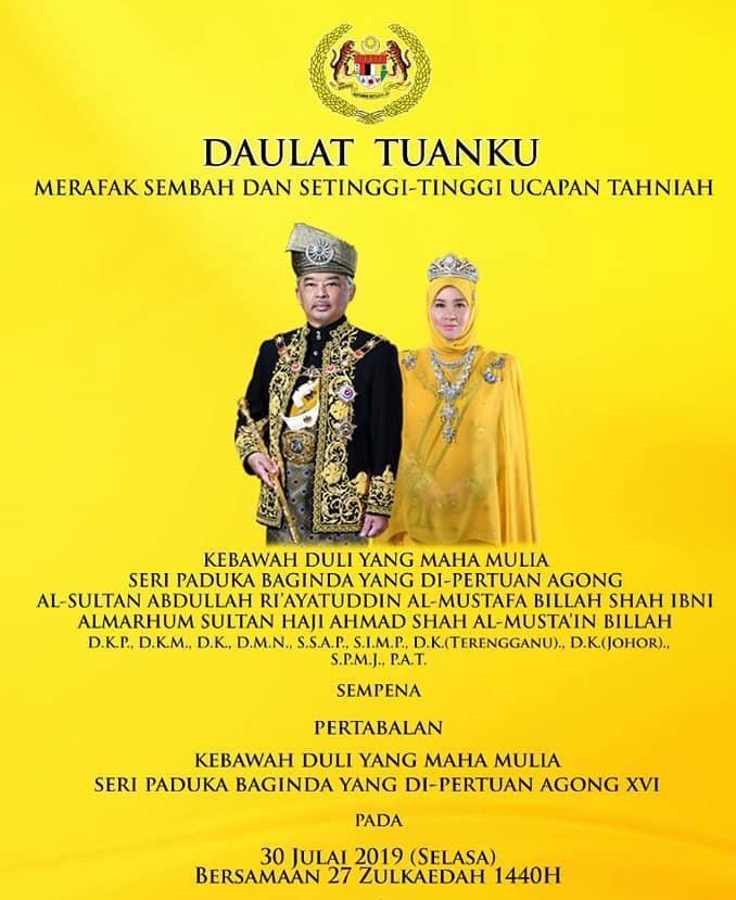 faiztiger5's tweet photo. Daulat Tuanku https://t.co/P7dHbMJ2Pw