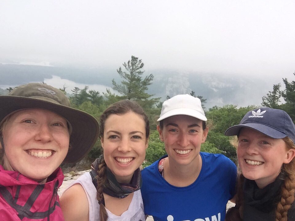 You know your lab mates are the best when you choose to spend your four days off exploring in the woods with them🤩 @HCAF8 @reneemcdonald13 @SuperMossSophie