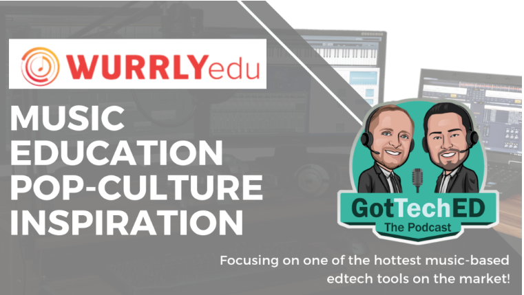 WURRLYedu's tweet image. @WURRLYed was thrilled to be on the @WeGotTechED Podcast/Blog! 🔊🔊

 Listen to the podcast now by clicking here: gotteched.com/episode38/ 📝

#GotTechEd #Podcast #Blog #MusicEducation #Inspire #Practice #Record #Reflect #WURRLYedu