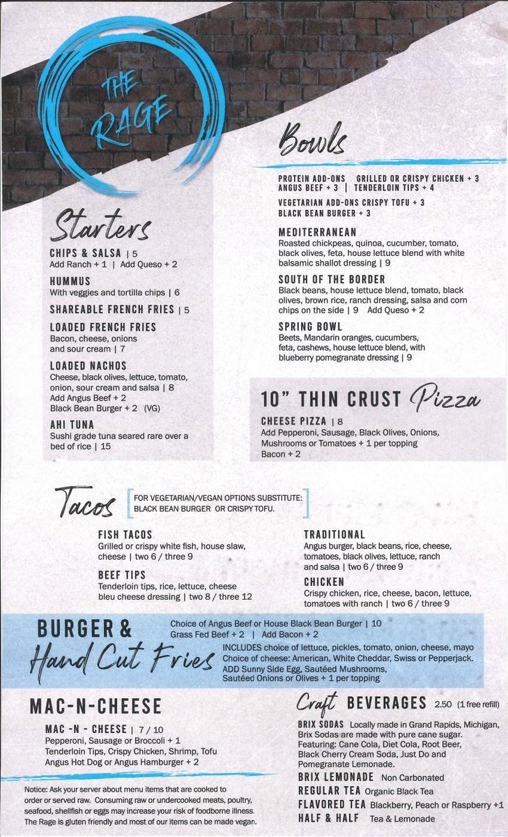 atragecafe's tweet photo. We WILL be open tomorrow 11am-10pm (Kitchen closes at 9pm)

There's 2 pages now... BECAUSE WE HAVE ADDED A KIDS MENU ON THE BACK!  👏👏👏 https://t.co/obUmYyZQ4u