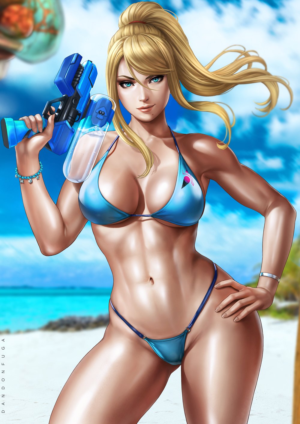 2,709. ♥. Beachqueen Samus. gumroad.com/dandonfuga. http. 