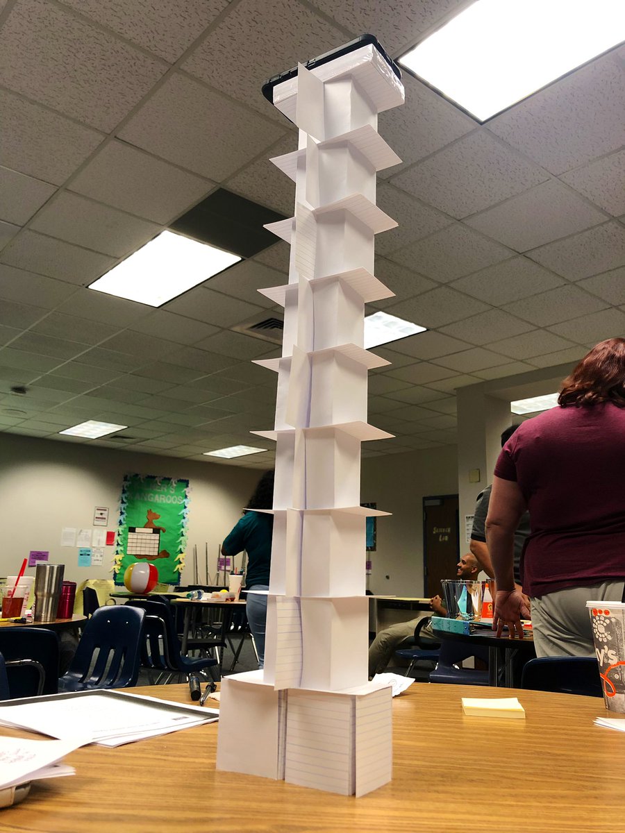Mrs_Hall02's tweet photo. Teachers or engineers? Either way, we love engaging STEM activities!! 🤩 @MrsSandersEdu @CastanedaRees @AliefScience @AliefISD #aliefproud #aliefpd #aliefSTEM https://t.co/DTYbyc8XJW