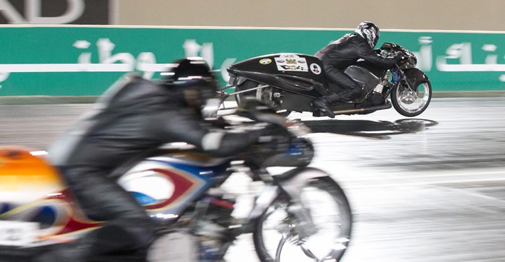 ACCUSmayor's tweet photo. How popular is @NHRA drag racing outside the USA? Did you know there is a sanctioned track in the UAE called the Yas Drag Racing Centre? It's part of the Yas Marina motorsports complex that also hosts the @F1 Abu Dhabi Grand Prix @ymcofficial https://t.co/JzshFfjeA6