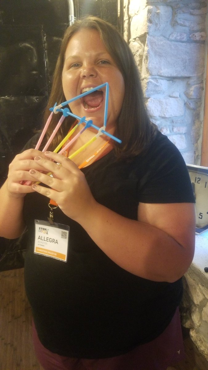 AllegraAcaster's tweet photo. @strawbees enjoying some ice cream! #STEMCampEDU https://t.co/xsnZs1DnP7