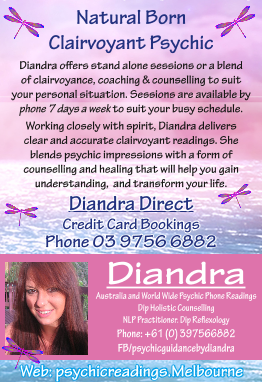 PsychicDiandra's tweet photo. #Psychic Counsellor, Life Coach & Clairvoyant
Psychic Clairvoyant Readings, Life Direction Coaching & Counselling by phone offered Australia and World Wide 7 days a week. RESULTS when you need to see RESULTS.
https://t.co/wEnKlRhUIr
#Tuesday #TuesdayMotivation #love #psychichelp https://t.co/MWOPaZZKzb