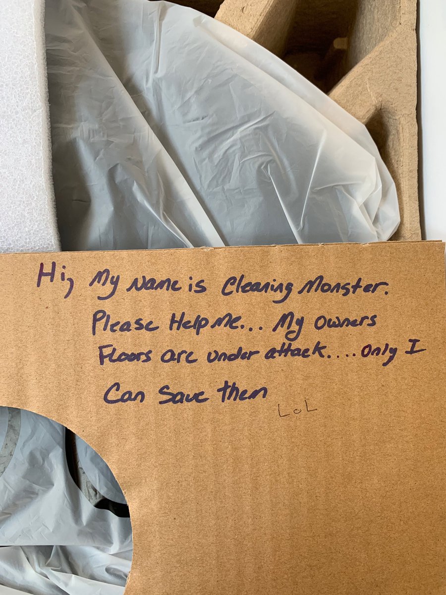 usmc6511's tweet image. @NeatoRobotics thanks for taking care of my Neato “cleaning monster”  great service and a fast repair. I was happy to see the repair technician enjoyed our note #Robotics #robotvaccum #HappyCustomer