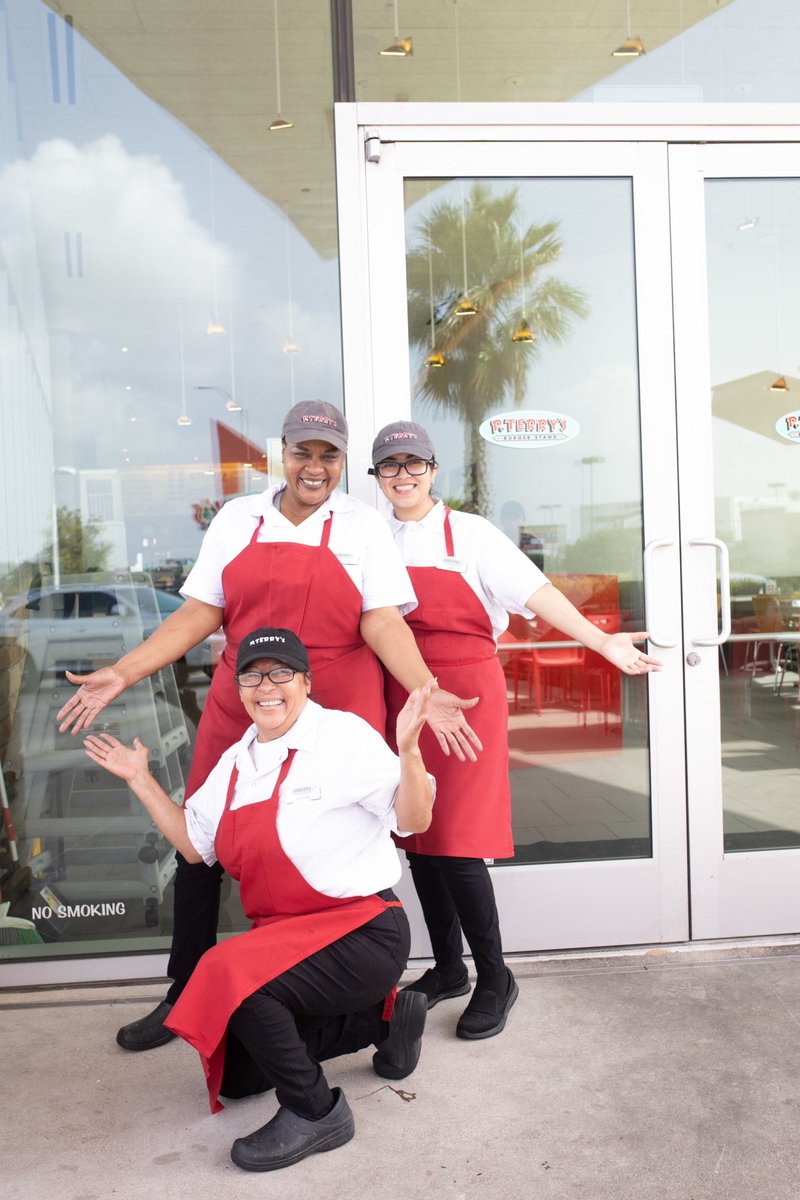 It's #MyPterrys Monday from our Capital Plaza location! Check out the 31 small airplane light fixtures inside pointing towards the roof that extends 197 feet out to the 'nose of the plane'. Make sure to say hi to Brenda, Pamela and Gloria!  Is this your go-to location?