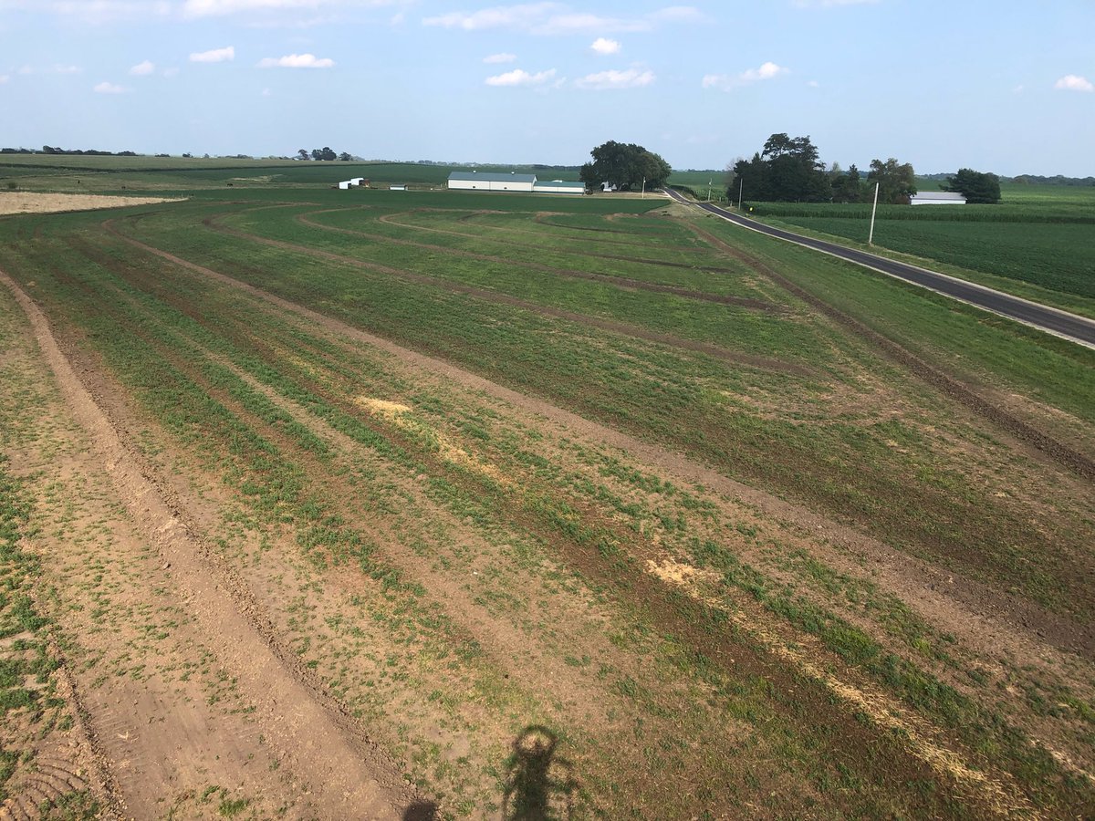 FarmerGC79's tweet photo. Little pattern system we installed on an alfalfa field. #plantTILE #SpringfieldPlastics https://t.co/WToFv5ZE9k