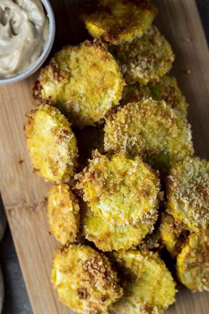 wenthere8this's tweet photo. This crispy Oven Fried Squash is an absolute crowd pleaser. Easy to make, BAKED, not fried, these little morsels of goodness are addictive! #friedsquash #ovenfried #friedvegetables https://t.co/fQWiRkGv3K via @wenthere8this https://t.co/wiJ804ZLr9