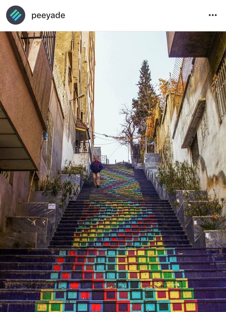 farnazfassihi's tweet photo. Ever wonder what it’s like to live & love in Tehran #Iran? Follow this incredible Instagram page: #Peeyade.
Love their live walking tours of the city. https://t.co/DsfbgkwNK3