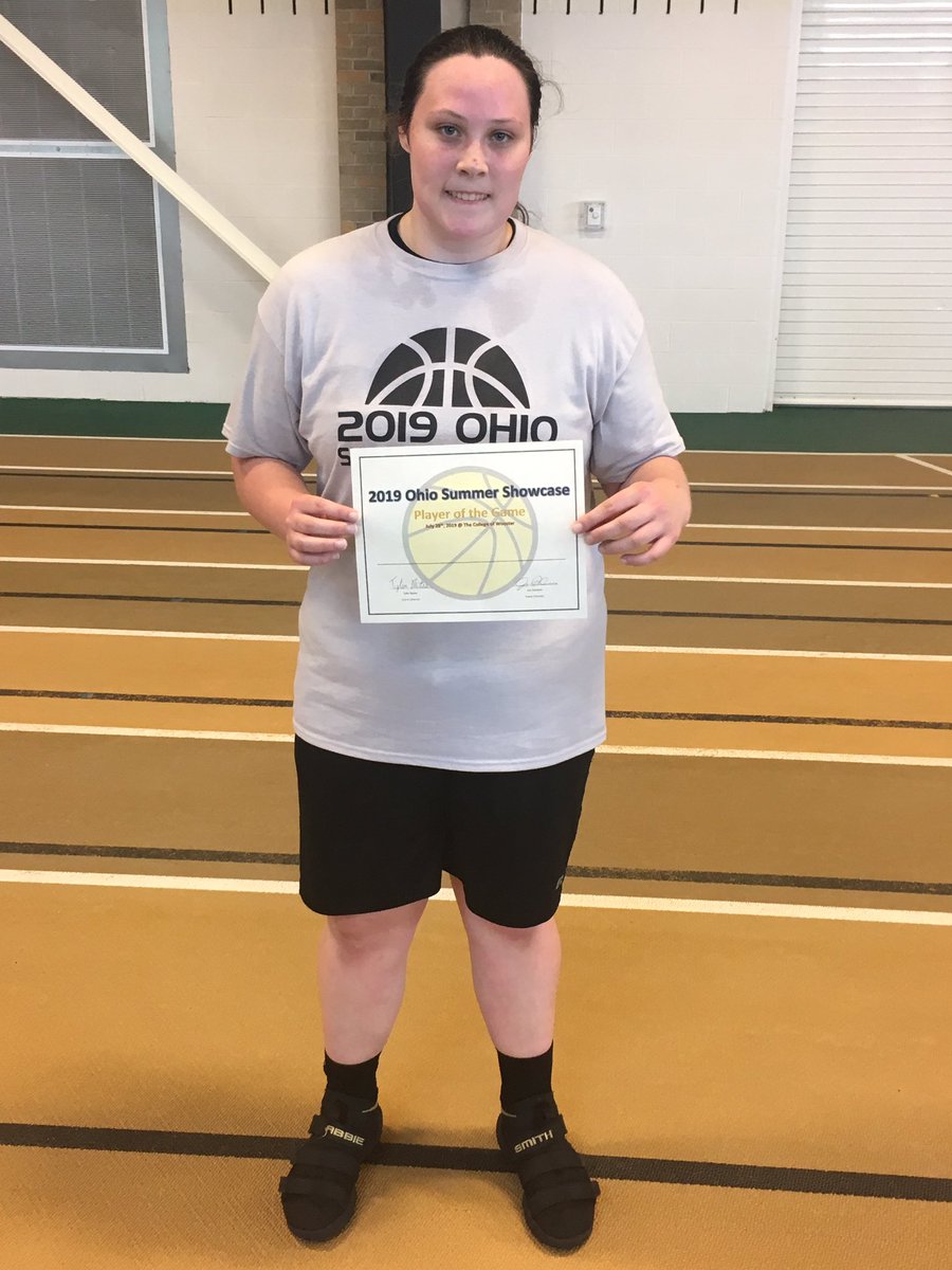 TylerJamesBates's tweet photo. Congratulations to Player of the Game selections from the #OhioSummerShowcase! 

Morning Session - Round 1:
Carmen Heuker - Botkins
Abbie Smith - Vincent Warren
Rylee Sagester - Tri Village 
Lillian Gray - Centerville https://t.co/bm6yOrzGCa