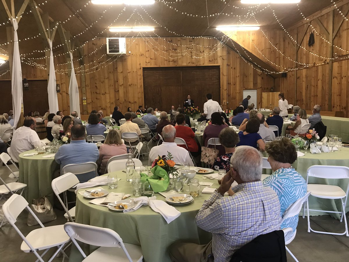 Great turnout at Southwestern Commission annual dinner.  Enjoy learning from <a href="/MountainWest_NC/">MtnWestPartnership</a>, they do great work serving the 7 most western counties in WNC.  Workforce development team at Southwestern WDB is second to none. #MtnWestPartnership