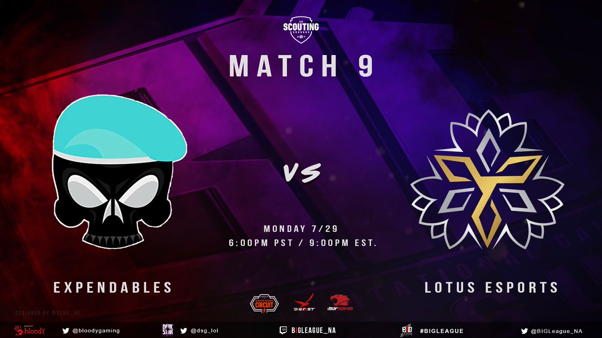 BIGLeagueNA's tweet photo. ⚠️We are live! ⚠️
Tune in to watch match 9!

Expendables vs @Lotus_LT

https://t.co/nQ8oNrIX6y

Caster:
@ReturnedCasting
@sirbuttkick

@FACEITLoL 
@DigifastCo 
@ibuypower https://t.co/kCxhF09KgG