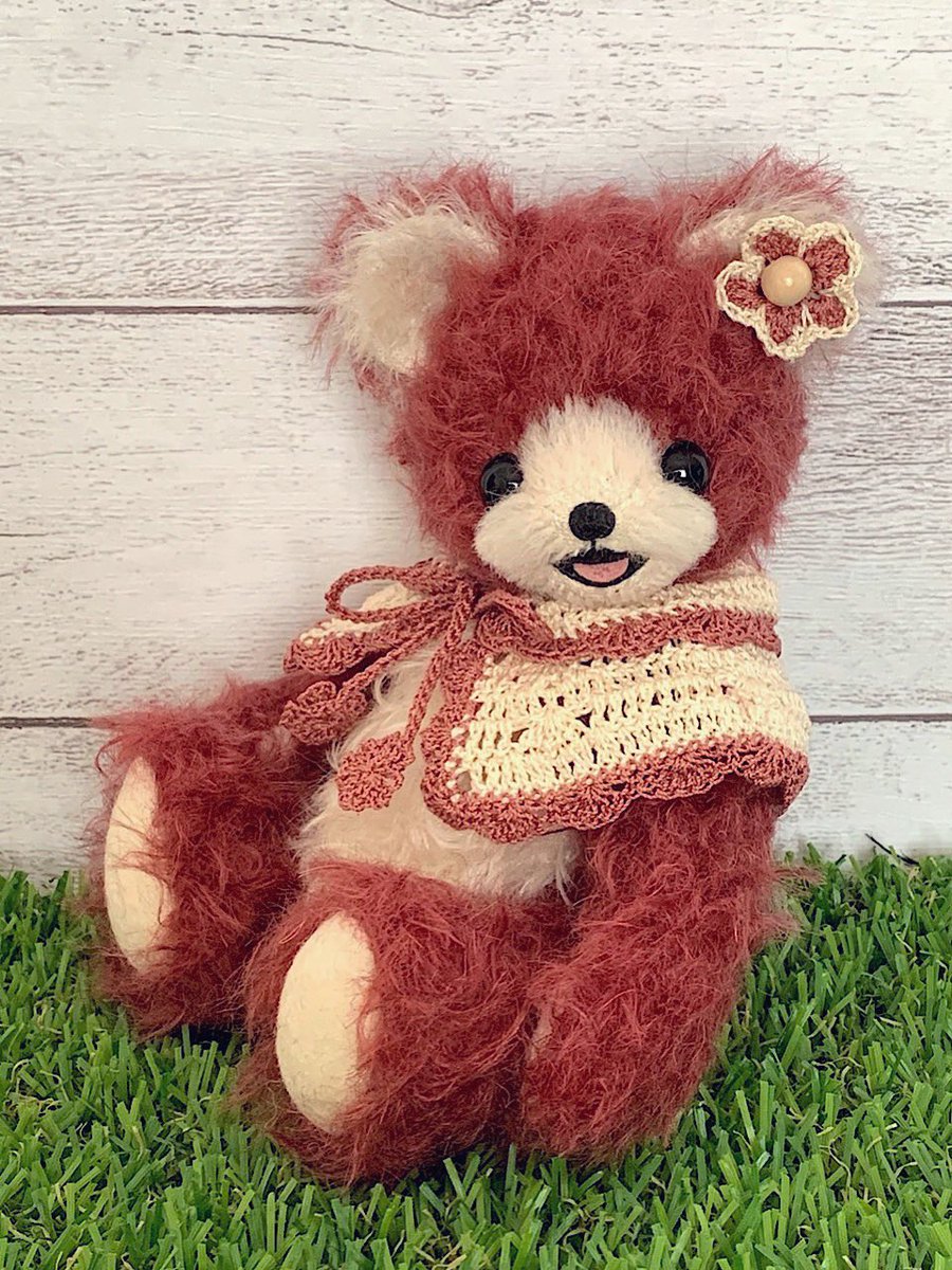sesame_bear's tweet photo. 逸品shopコレコレさん14周年記念作品展。
#テディベア #ハンドメイド #オープンマウス #teddybear #openmouse #handmade
https://t.co/LhnwyKImtw https://t.co/ZCwvDrdhxB