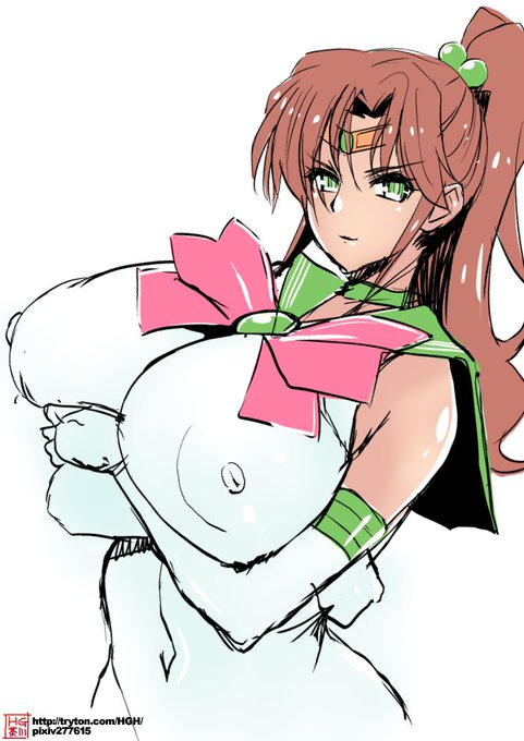 本日の画像:セーラージュピター
よくある、気づいていたら描いていた画。 