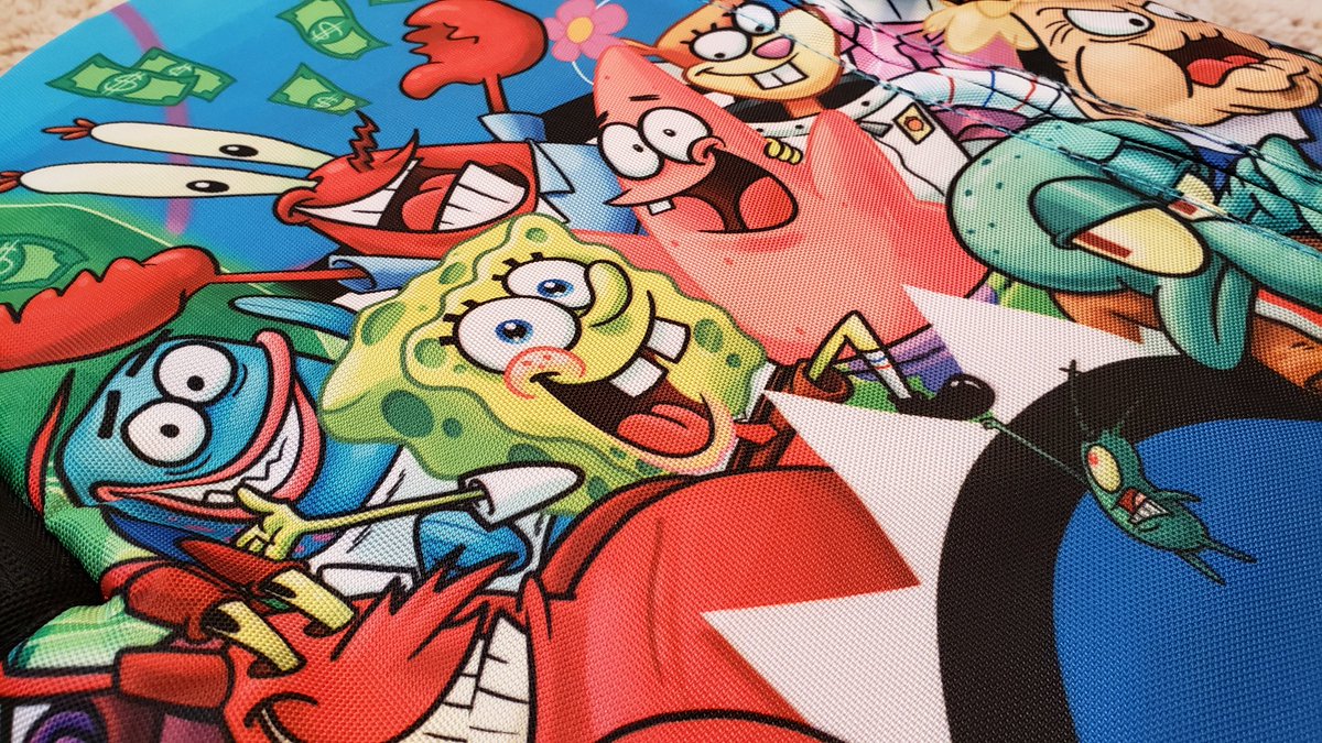 林寸 念願のスポンジボブリュック到着