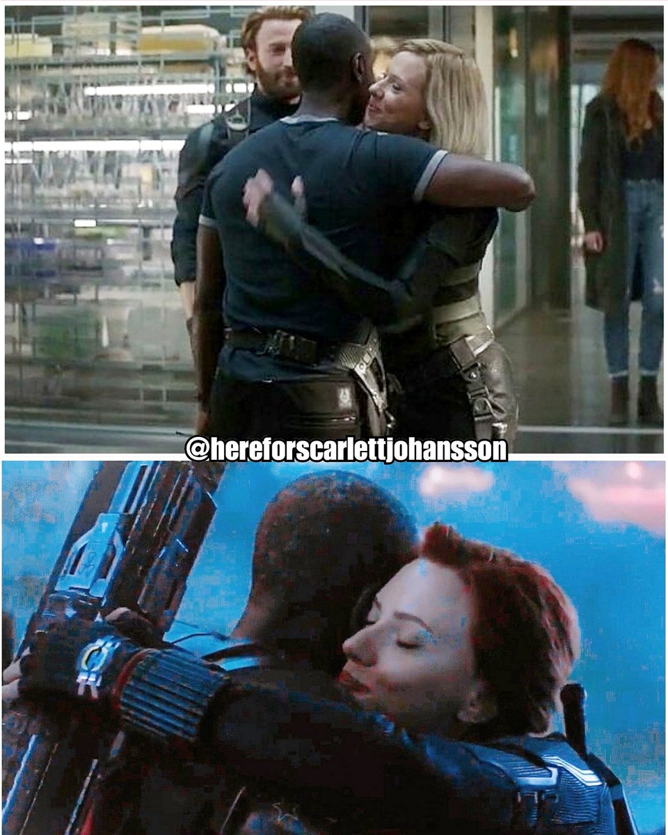 Hereforswift13's tweet photo. All I need in life is to hug Scarlett. Is that too much to ask for? 😭
I love how Nat always gaves Rhodey a hug. She's the most caring avenger. I LOVE HER WITH MY WHOLE HEART. #bringnatbacktolife #BlackWidow #ScarlettJohanson https://t.co/bn0NLec02W