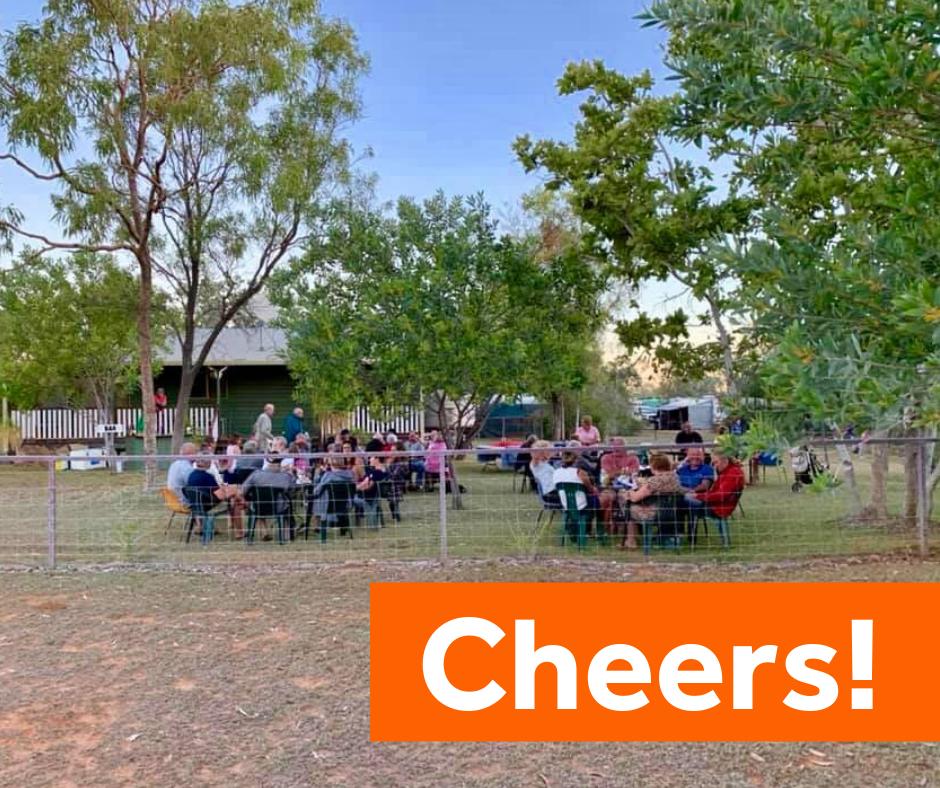 AdelsGroveQLD's tweet photo. Our bar under the stars is back in business. See you soon for a celebratory drink!

#beeroclock #wetyourwhistle https://t.co/rcRJYRQ4r2
