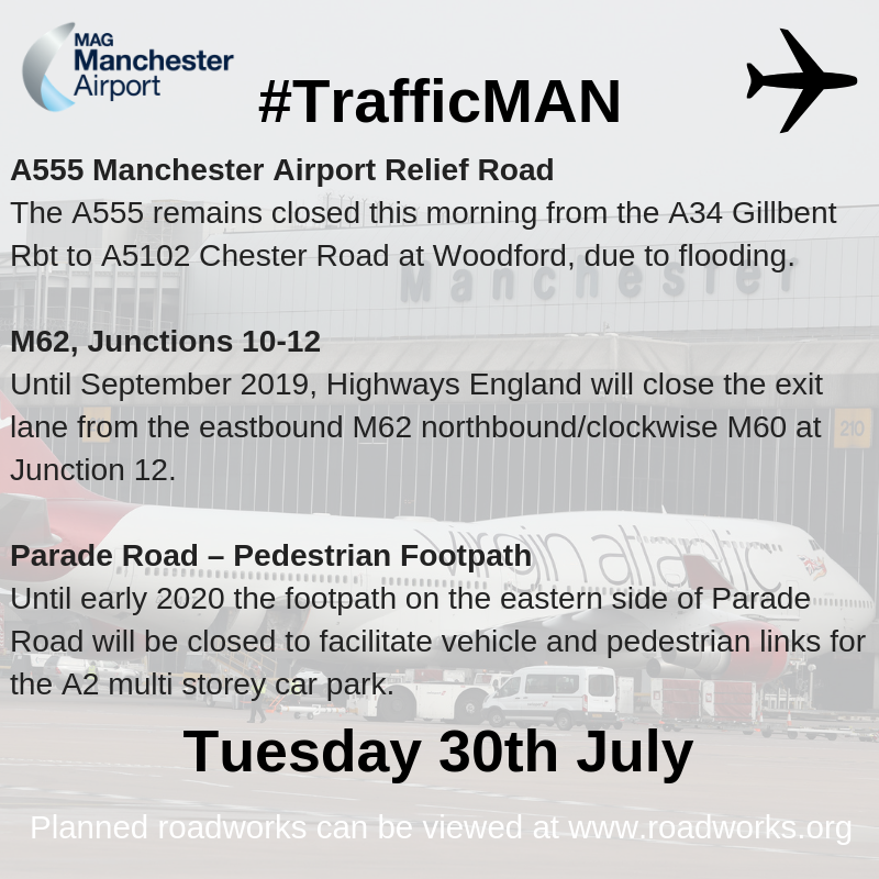 manairport's tweet photo. Happy Tuesday everyone! Don't forget your umbrella today⛈️ #TrafficMAN #WeatherMAN https://t.co/RiW1zNV5lJ