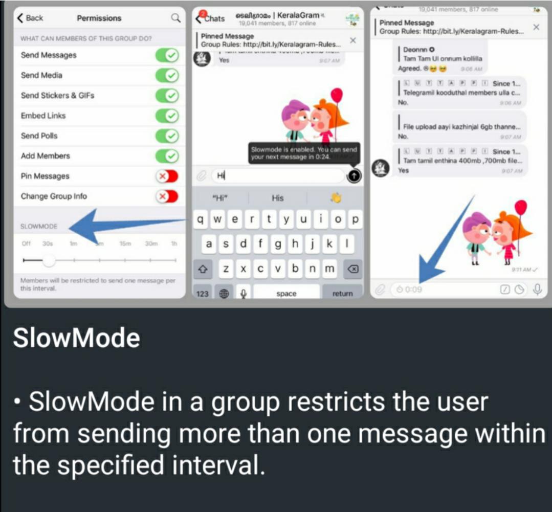 bgtanet's tweet image. #SlowMode comming to #Telegram 👏👏