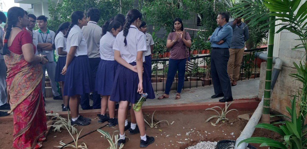 OneDrumOneDay's tweet photo. CHIREC International, one of #Hyderabadโs leading international schools, embraces #OneDrumOneDay Thank you for taking yet another step to enable future generations. @ChirecSchool, you truly are a #WaterWarrior
#education #awareness #missionsavewater #water #waterconservation https://t.co/5ARqnGs6Il
